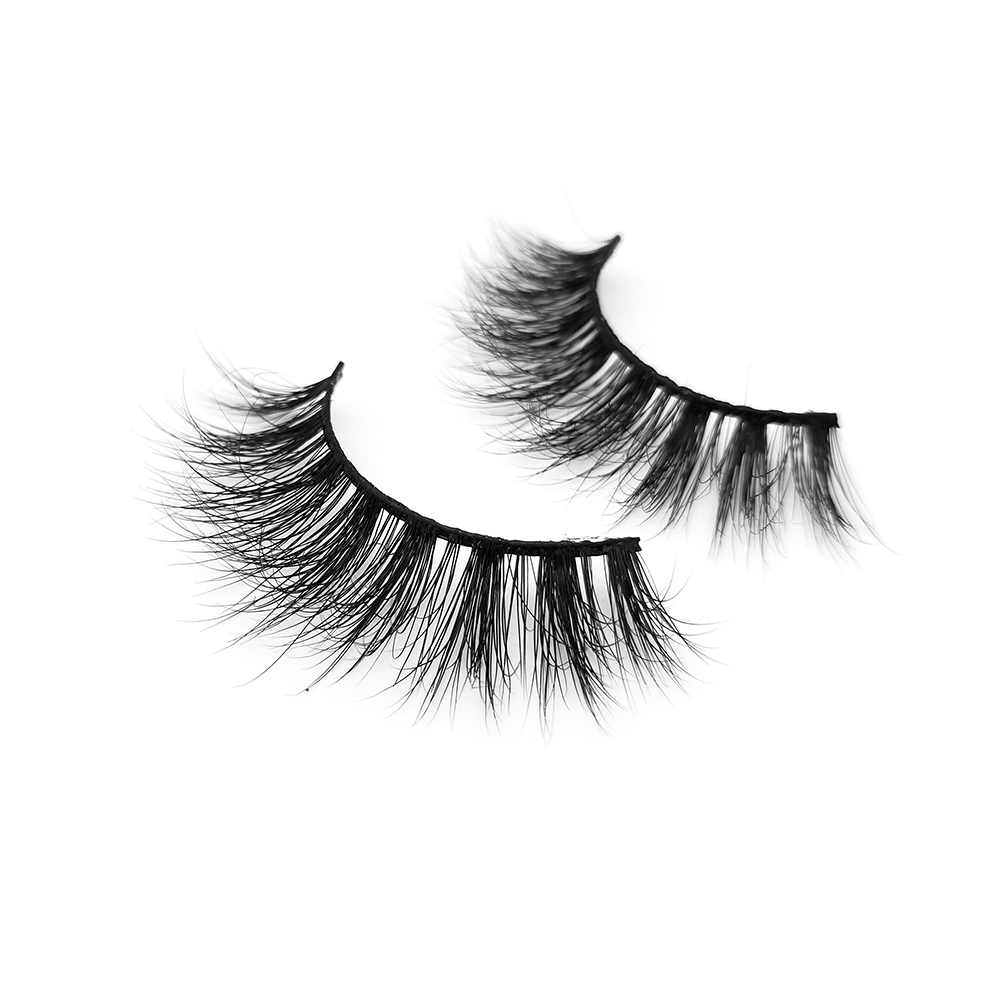 Premium mink lashes wholesale 3D effect natural style dramatic lashes XJ09